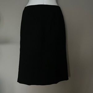 Jcrew wool petite size 4 black skirt